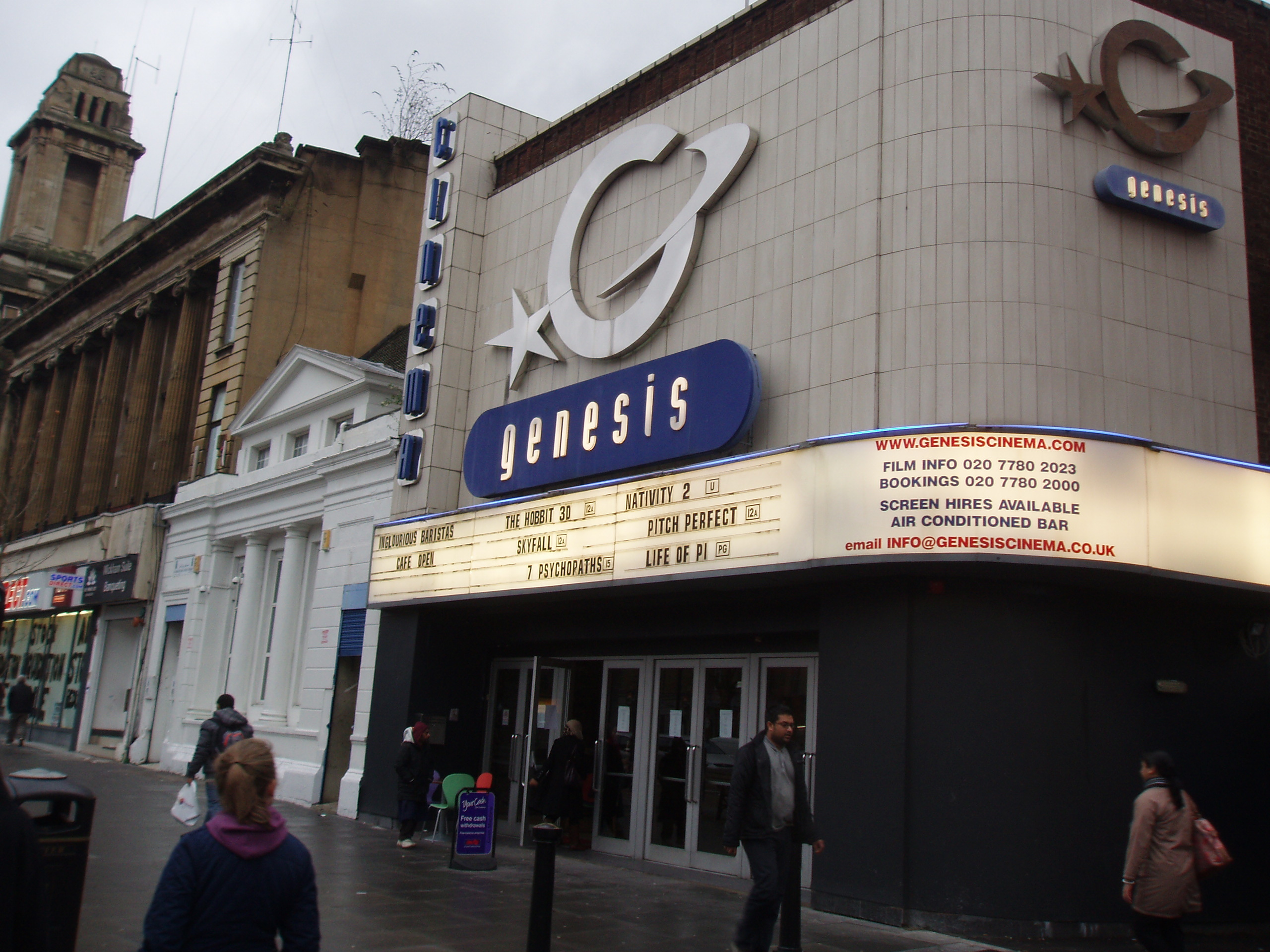 Genesis Cinema, Mile End Road
